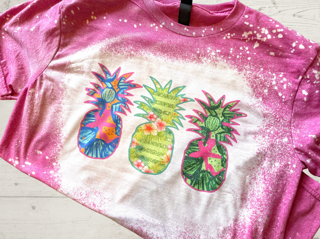 FLORAL PINEAPPLE T