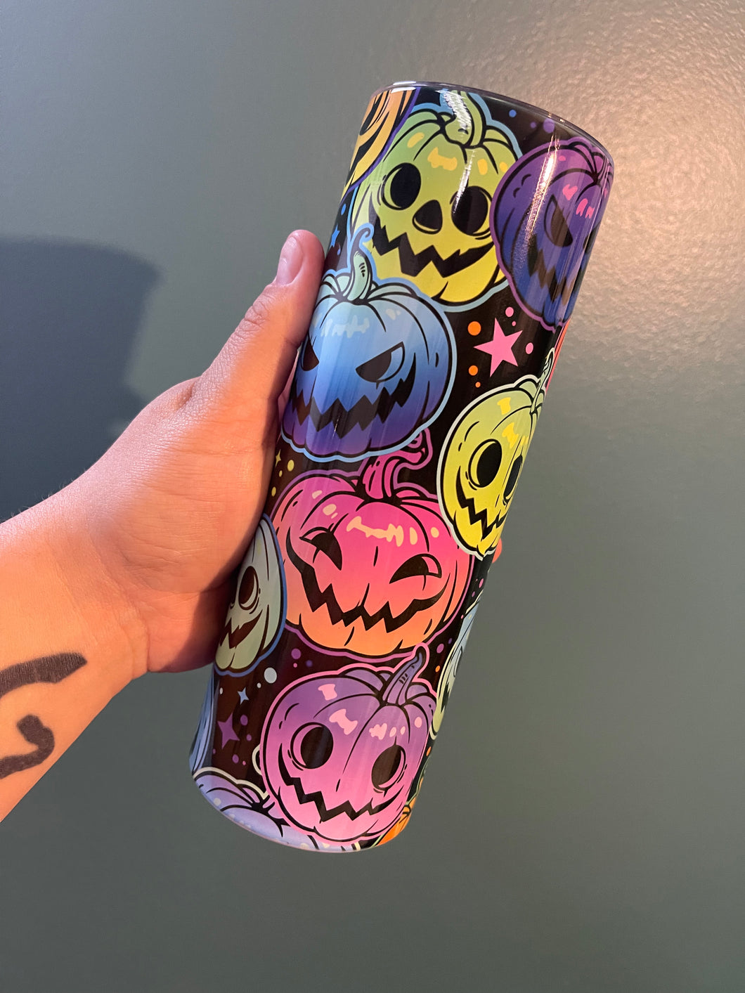 BRIGHT PUMPKIN TUMBLER