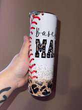 Load image into Gallery viewer, BASEBALL MAMA TUMBLER
