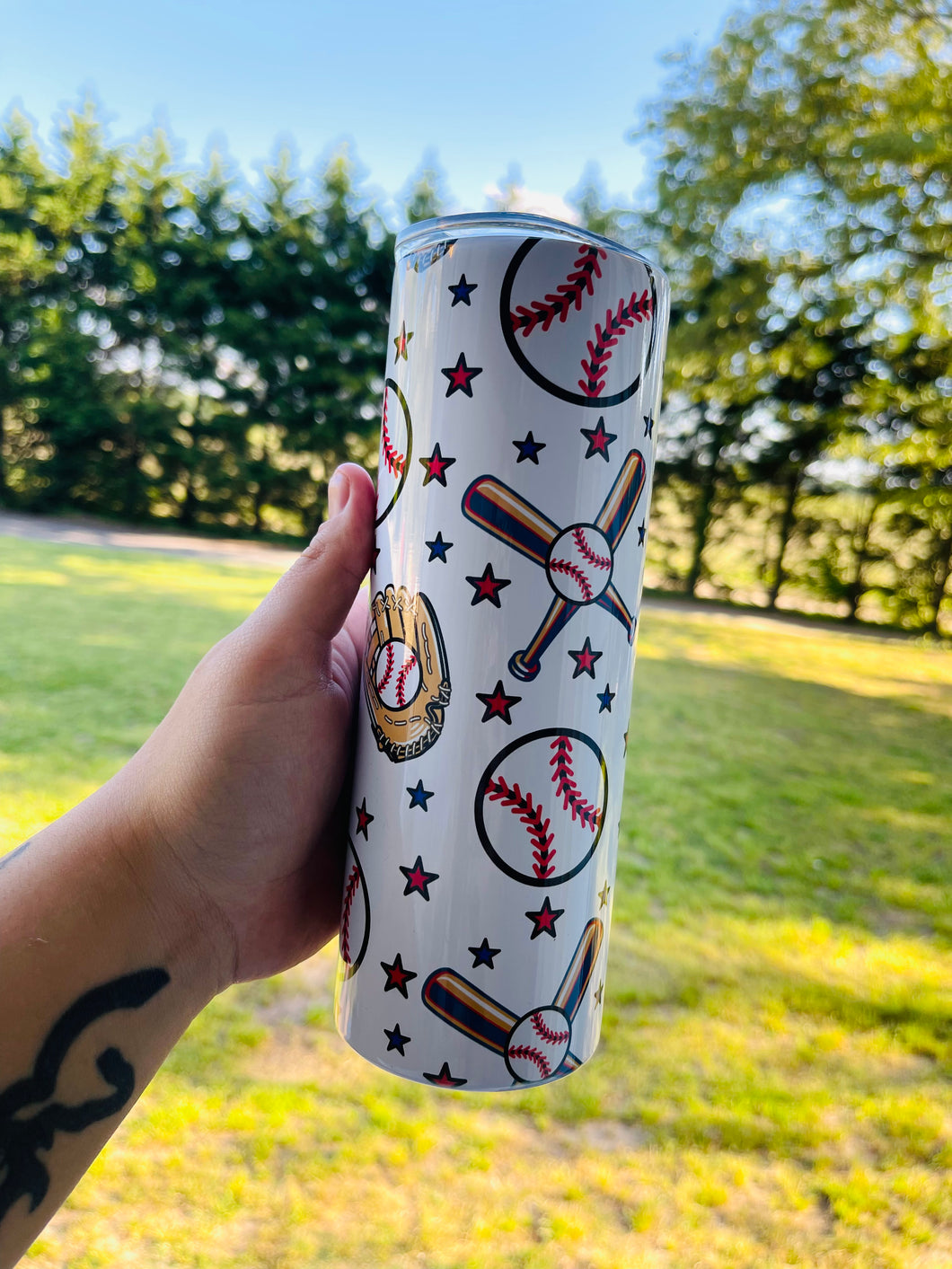 BASEBALL TUMBLER